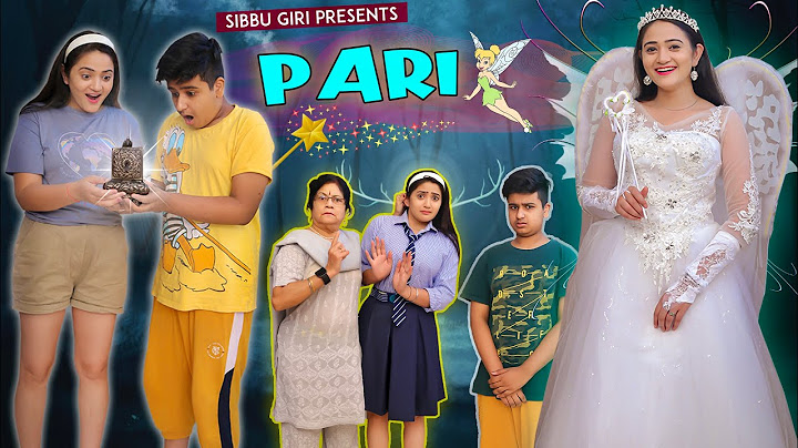 PARI 🧚🏻‍♀️ || Sibbu Giri || Aashish Bhardwaj