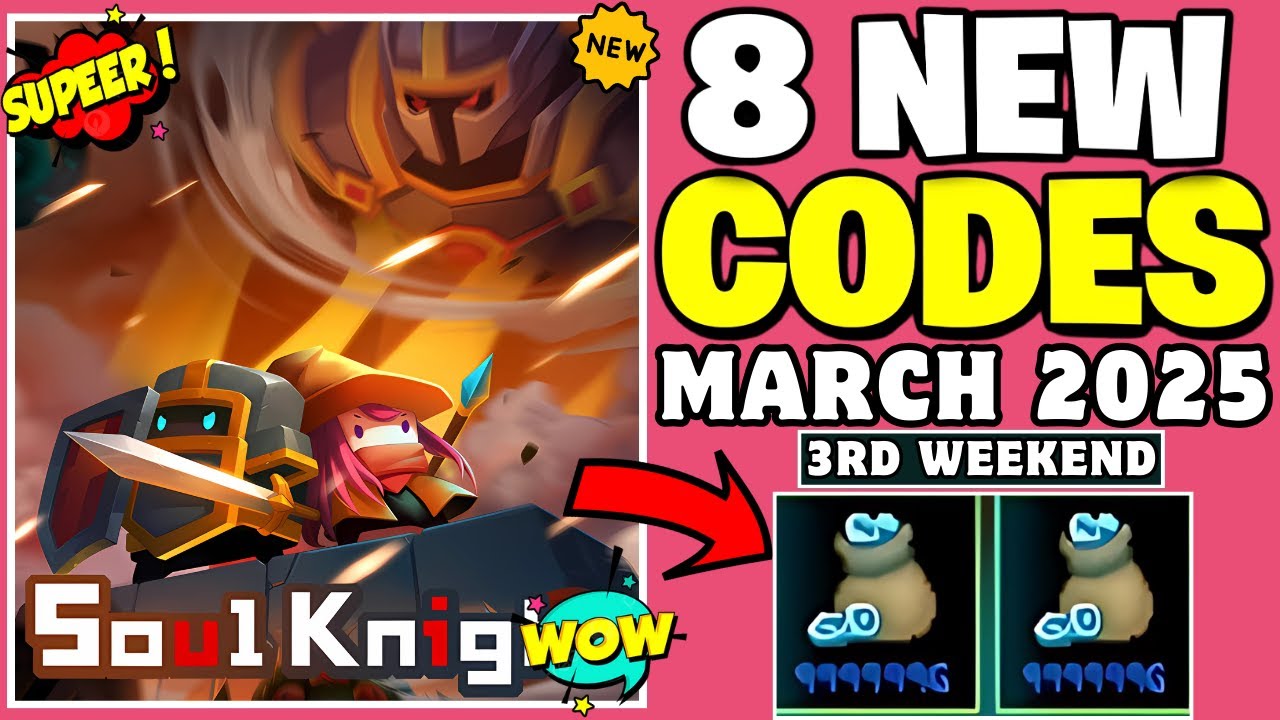 ☑️WEEKEND CODES☑️⚡MARCH⚡SOUL KNIGHT PREQUEL REDEEM CODES MARCH 2025 ...