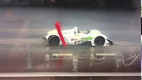 Laminarity in a wind tunnel