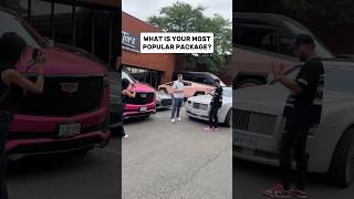 This Is The Most Popular Car Wrap Package.. #carwrap #wrapshop #audi #transformation #shorts #viral