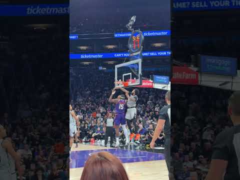 Mark Williams climbing the ladder ☄️ #shorts | Phoenix Suns