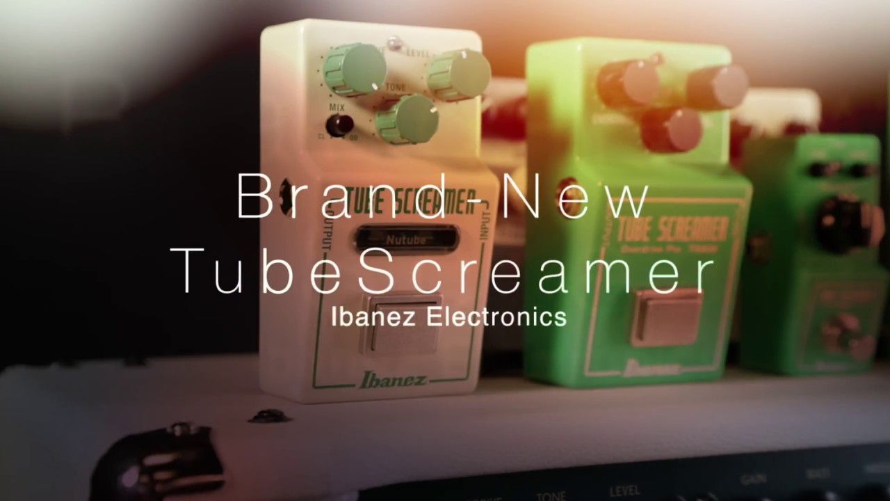 きなこオーダーページ 日本語字幕】Ibanez NTS - NU TUBESCREAMER with Korg® Nutube