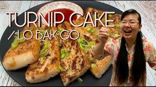 Homemade Dim Sum Turnip Cake/Lo Bak Go