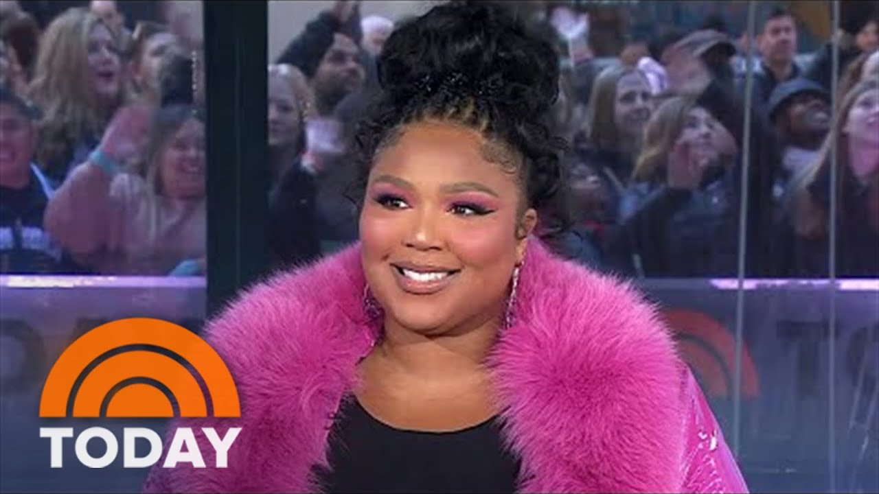 Lizzo reps her shapewear brand in Yitty outfit beneath glossy pink coat in  NYC ahead of SNL gig
