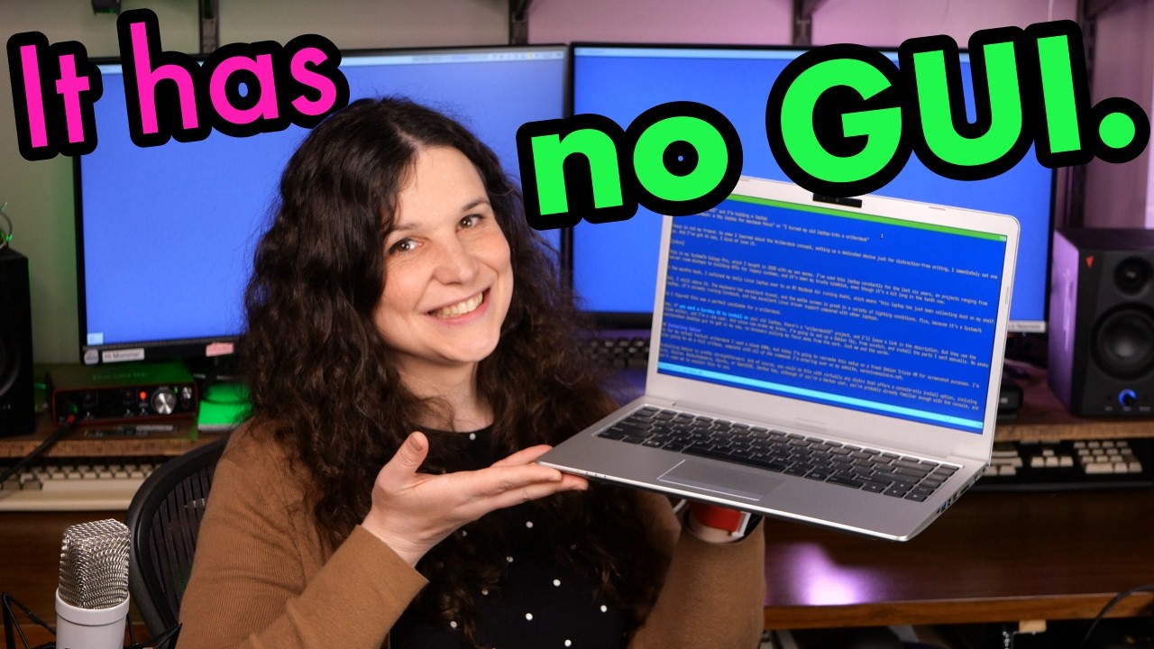 Thumbnail for Writerdeck: my tty-only laptop for maximum focus