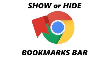 How To Show Or Hide Bookmarks Bar In Google Chrome