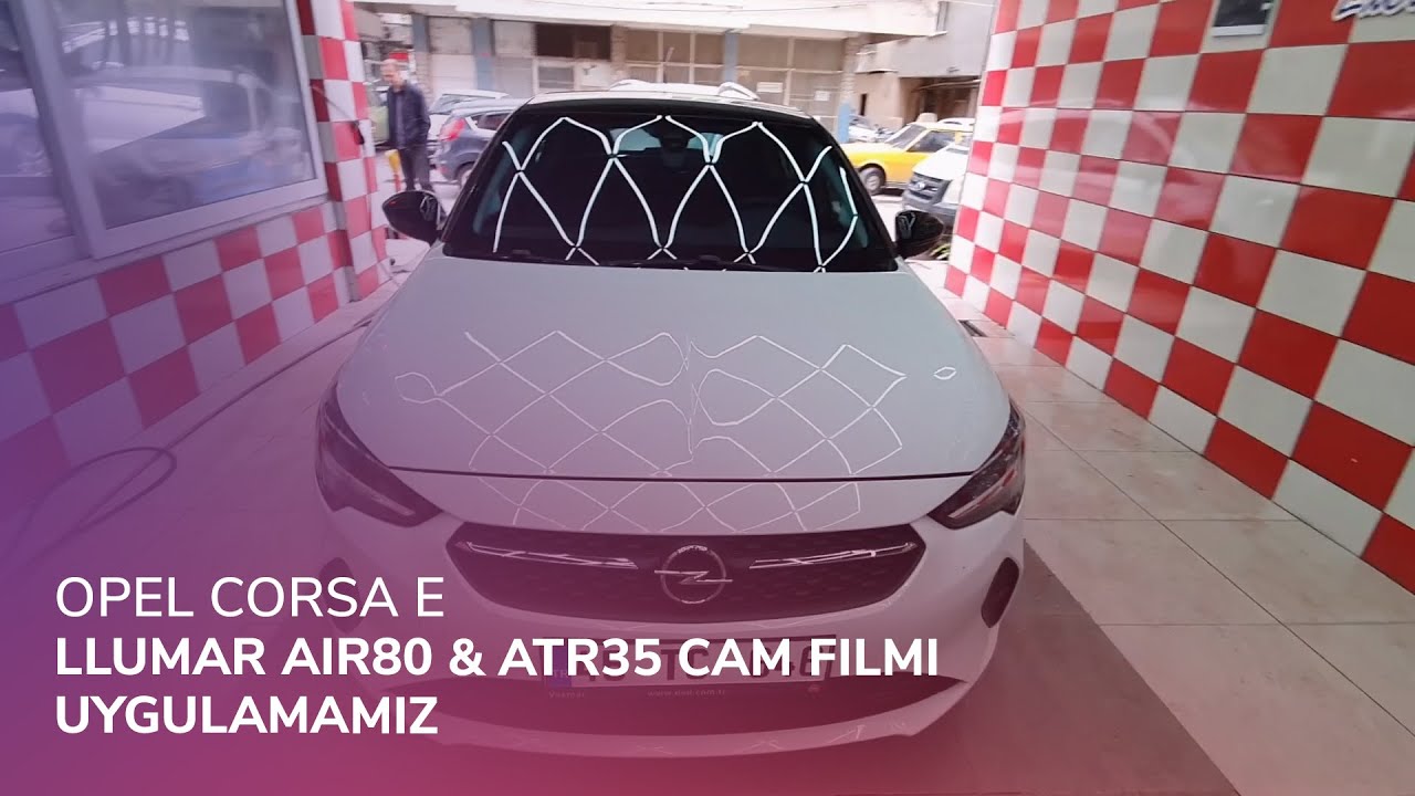 Opel Corsa E // LLumar Air80 & ATR35 Cam Filmi Uygulamamız