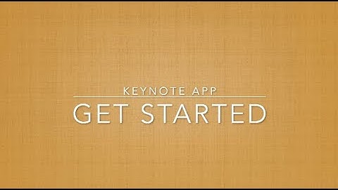 iPad: Keynote Tutorial (2024)