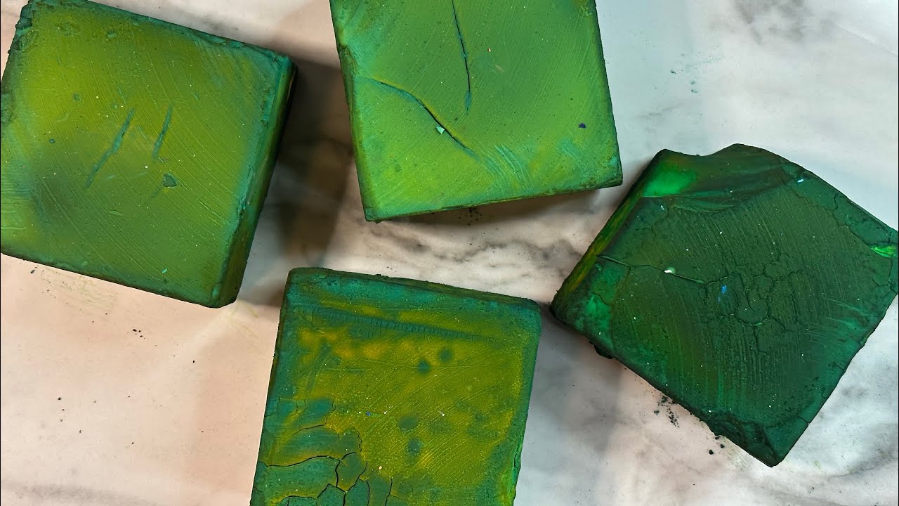 Dyed Soft Green Gym Chalk - YouTube