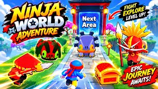 Ninja world adventure new update and similar toonster crossing world all types screenshot 4