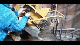 Vermeer sc252 Stump Cutter Drive wheel Scwelling part 1Rus's Take