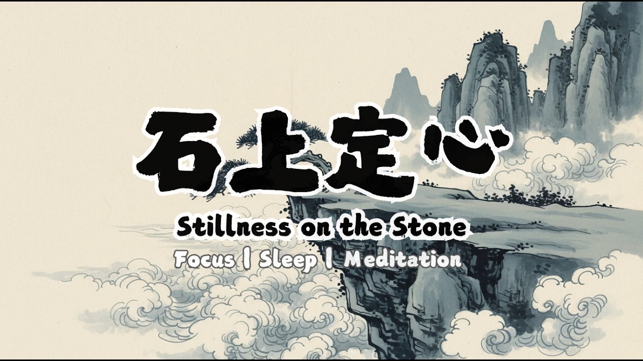 1-Hour 中式禪意音樂 Chinese Zen Music| 專注、冥想、平復心情 | 石上定心 Stillness on the ...