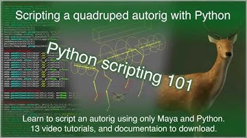 Maya Python Autorig Scripting Tutorial