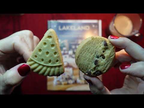 ASMR | Biscuits, Hot Chocolate & Christmas Hampers Brochure - Sorry About the Sound!!