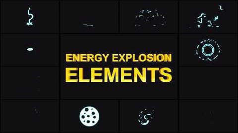 Energy Explosion Elements Unity Preview