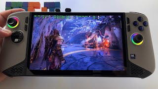 God of War Ragnarok | MSI Claw 8 AI+ gameplay