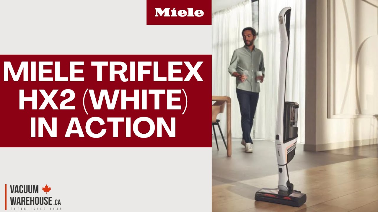 Beyond Expectations Miele Triflex HX2 Cordless Stick Vacuum on Low