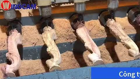 Máy cnc 4wind 2614-10-2z đục chân ghế| Đông Phương Hà Nội