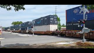 EMD SD70AC Trailing on the CSX I141 Southbound 324 axles. Portland, TN. And no Autoracks? 5/2/24 by The Maverick Railroader  154 views 13 days ago 3 minutes, 59 seconds