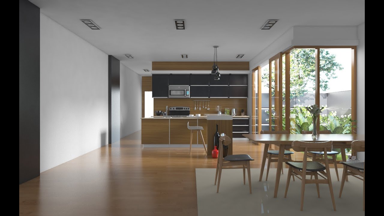 Tutorial Vray Sketchup 1 Realistic Kitchen Set YouTube Tutorial Vray Sketchup 1 Realistic Kitchen Set YouTube