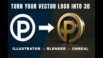 Turn Your Vector Logo into 3D in Unreal Engine