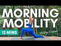 12minute morning mobility  flowy full body stretch ashley freeman