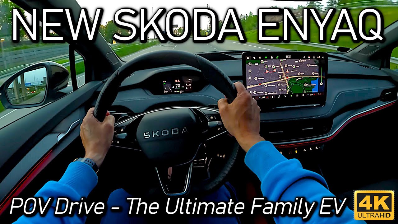 NEW Skoda Enyaq 85x POV Drive - The Ultimate Family EV