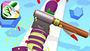 Perfect Slices 🔪🥒🥕 All Levels 97-98 Gameplay (iOS,Android)