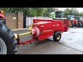 New Holland 377 baler Walkround video