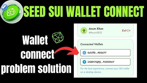 Seed Sui wallet connect problem solution  ||  How to connect Sui wallet in Seed project