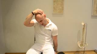 Nakken - Hodepine - Øvre trapezius-Tøyning mot hodepine