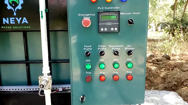 Compact MBR Waste Water Treatment System