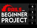 Ruby on Rails 7 Beginner Project Tutorial — Build Your First App!