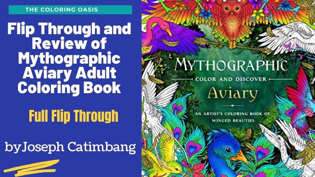 Mythographic Color and Discover: Odyssey #Coloring book flip