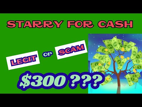 LEGIT Or SCAM ??? || Starry for Cash Review with Proof of Payout ❤️