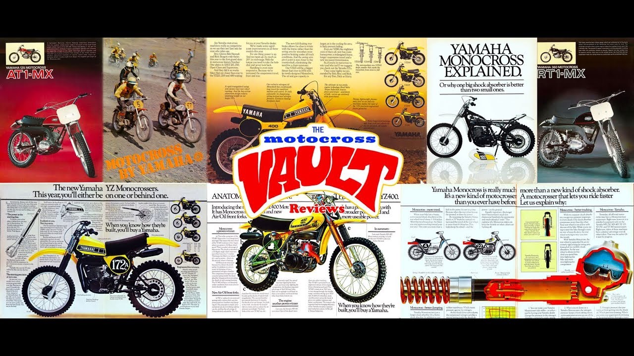 Yamaha's Motocross Ads 1970s YouTube