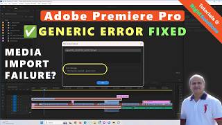 Fix “Importer Reported a Generic Error” in Premiere Pro (Project Manager Issue) Profile