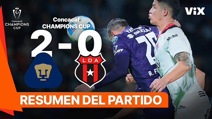 Pumas 2-0 Alajuelense - Game Highlights |  Concacaf CHAMPIONS CUP | ViX