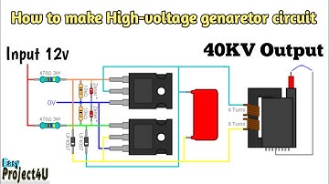 Flyback Transformer Driver Circuit (ZVS) Tutorial | DIY Induction Heater, Inverter, and More!