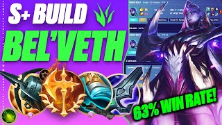 This 1.7k LP BEL'VETH JUNGLE ONE TRICK Will Blow Your Mind! 🐟 (Savant Invasion Jungling)