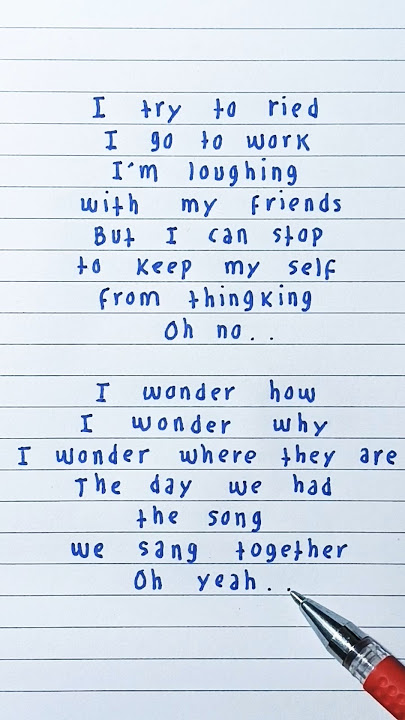 My Love · Westlife · Lyrics
