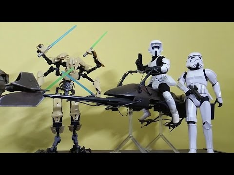 Speeder Bike for 12/" Figures-Hasbro-1//6 Scale-Star Wars Customize