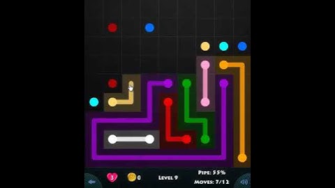 flow game facebook - 9 x 9 mania level 9 Connect the dots