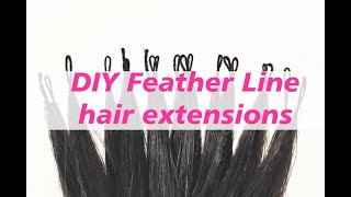 DIY Feather Hair Extensions - Stars for Streetlights