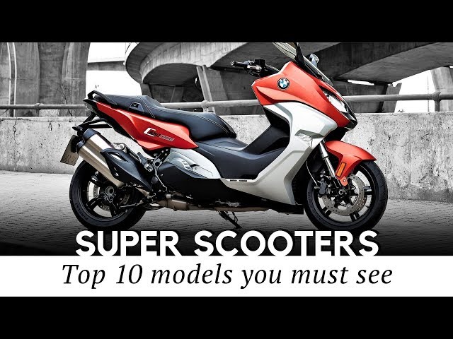 10 Super Scooters with Largest Displacement for Maximum Speed - YouTube
