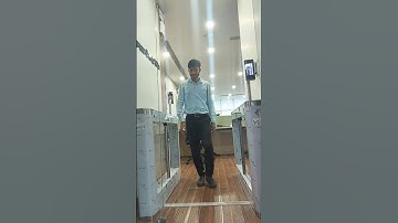 swing barrier with Essl AI Mars configure #essl #trending #shorts #trend #like #nfc #foryou #reels