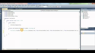 Video Aula - POO com C# - Classes, Métodos, Atributos e Objetos com WinForms