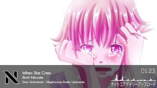 Nightcore - When She Cries
Enjoy Watching ^.^
Song : When She Cries
Artist : Britt Nicole
Image : http://i.imgur.com/zd4czSQ.jpg
Download Song :
Video + Effect : Don Schnitzel
|NDU| Fanpage : http://goo.gl/CpvuLr - Nightcore Daily Uploads
Fair Use:
Copyright Disclaimer Under Section 107 of the
Copyright Act 1976, allowance is made for fair use
for purposes such as criticism, comment, news
reporting, teaching, scholarship, and research. Fair
use is a use permitted by copyright statute that
might otherwise be infringing. Non-profit,
educational or personal use tips the balance in favor
of fair use. Nightcore - When She Cries