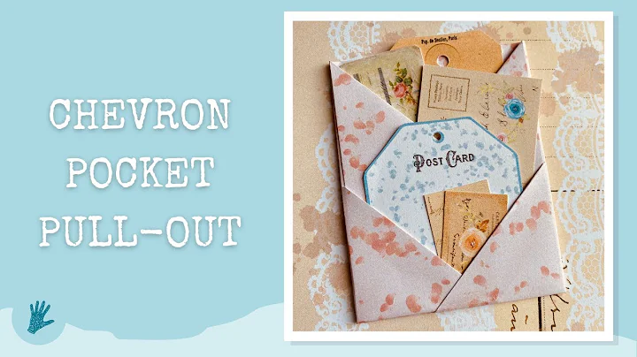 CHEVRON POCKET PULL-OUT - Junk Journal Ephemera Tutorial