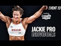 Event 13 jackie pro2022 nobull crossfit games